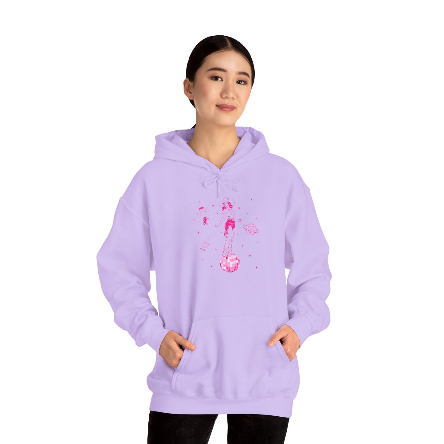 Western Cowgirl Howdy Hoodie – Disco Rodeo Space Bachelorette Pullover