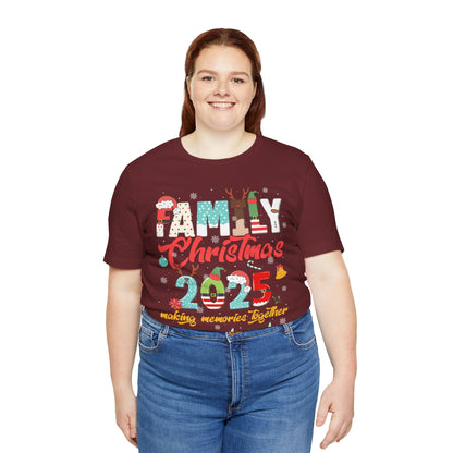 Family Christmas 2025 Shirt – Cute Matching Holiday Memories Together Tee