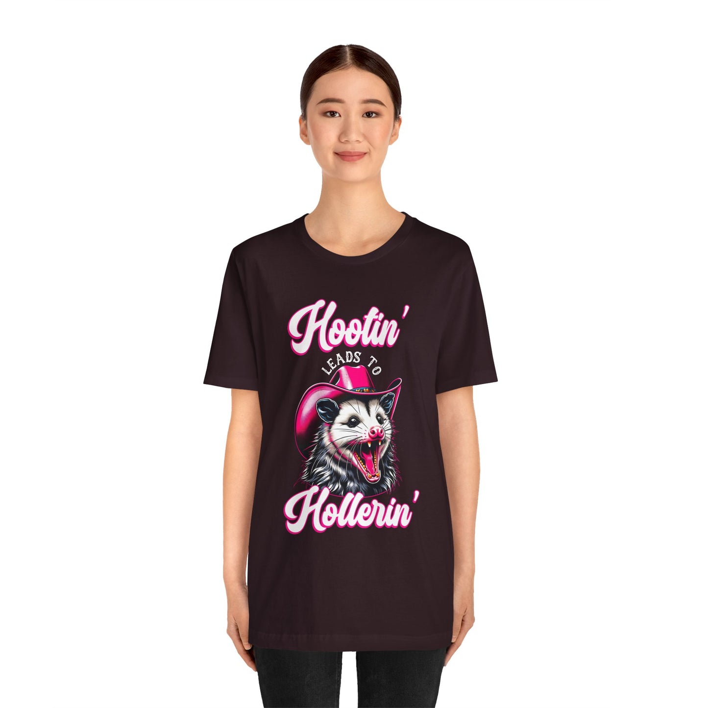 Opossum Hootin’ Hollerin’ 90s Vintage Retro Western T-Shirt