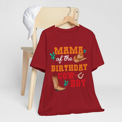 Howdy Mama of the Birthday Cowboy Shirt – Western Rodeo Party Matching Family Tee