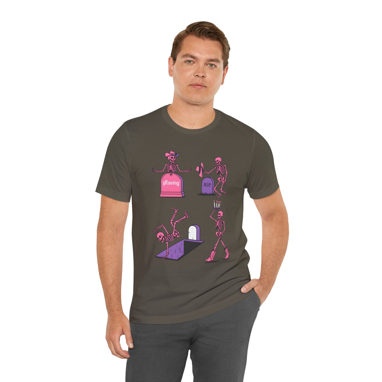 Graving Skeleton Cowgirl Shirt – Funny Western Halloween Rodeo Tee