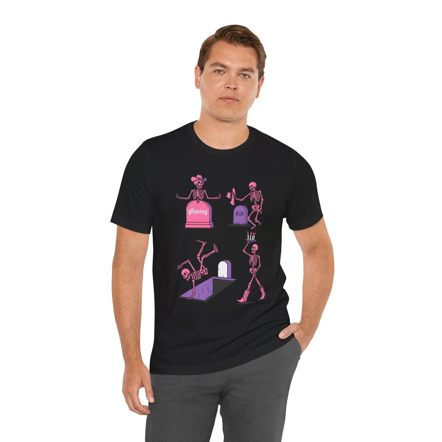 Graving Skeleton Cowgirl Shirt – Funny Western Halloween Rodeo Tee
