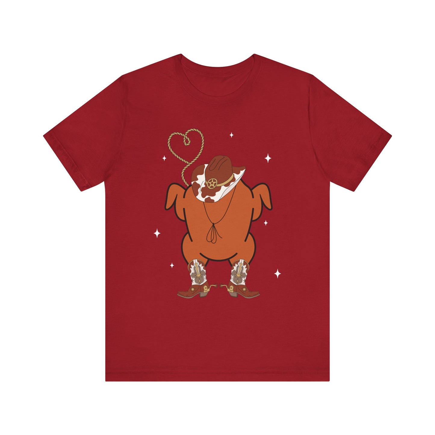 Western Cooked Turkey Shirt – Cowboy Cowgirl Rodeo Thanksgiving Tee