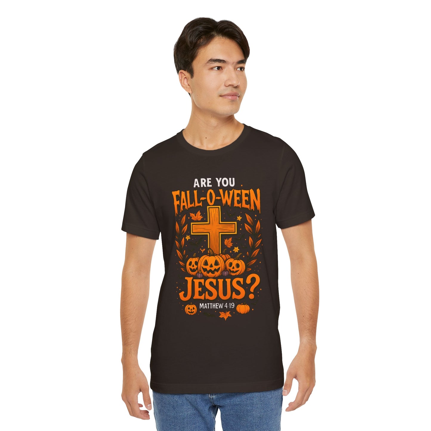Are You Fall O Ween Shirt – Jesus Christian Pumpkin Cross Halloween Tee