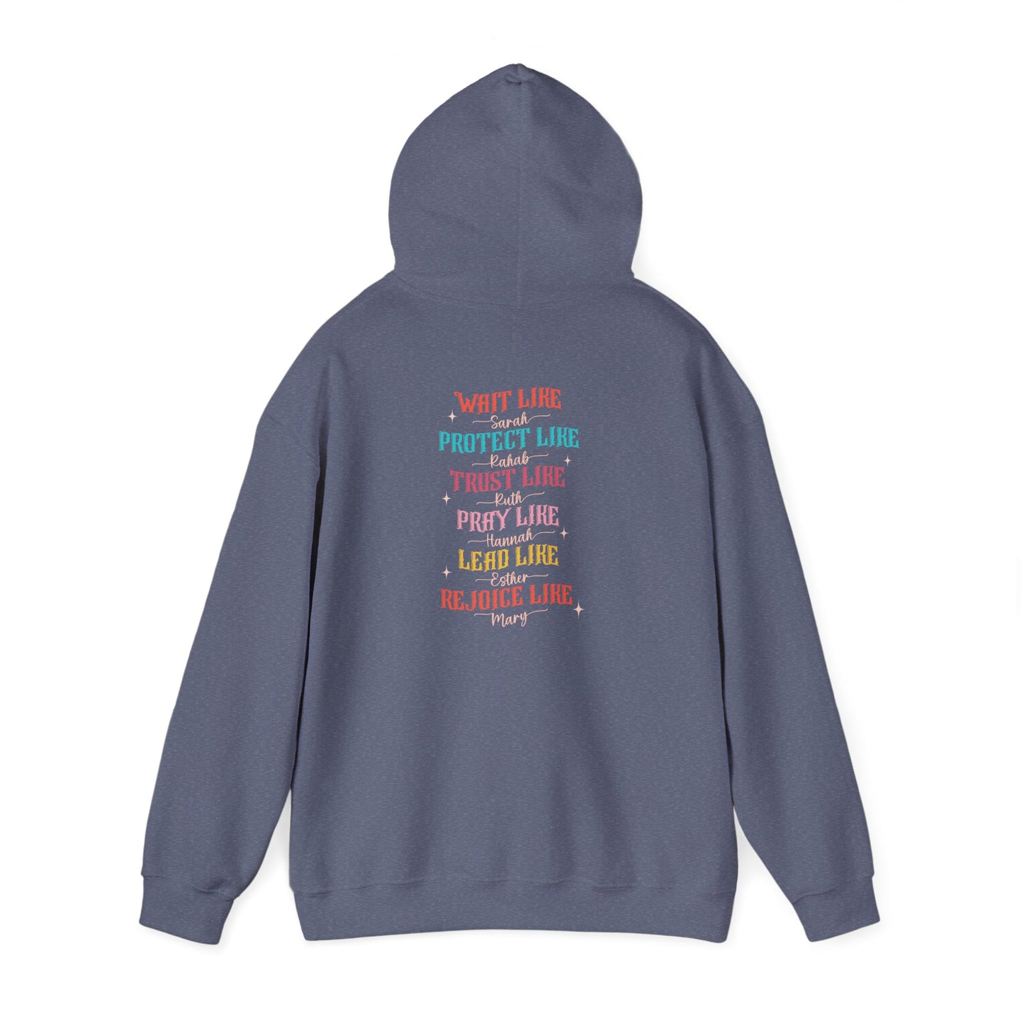 Faith Hoodie – Christian Inspirational Women of the Bible Trendy Pullover