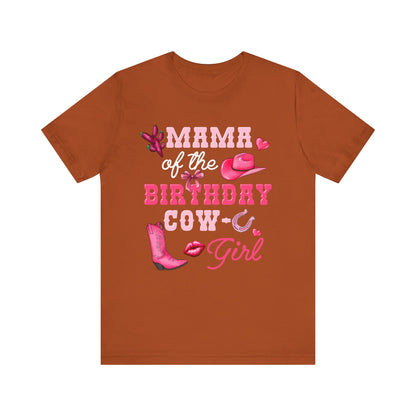 Howdy Mama of the Birthday Cowgirl Shirt – Western Rodeo Party Matching Family Tee