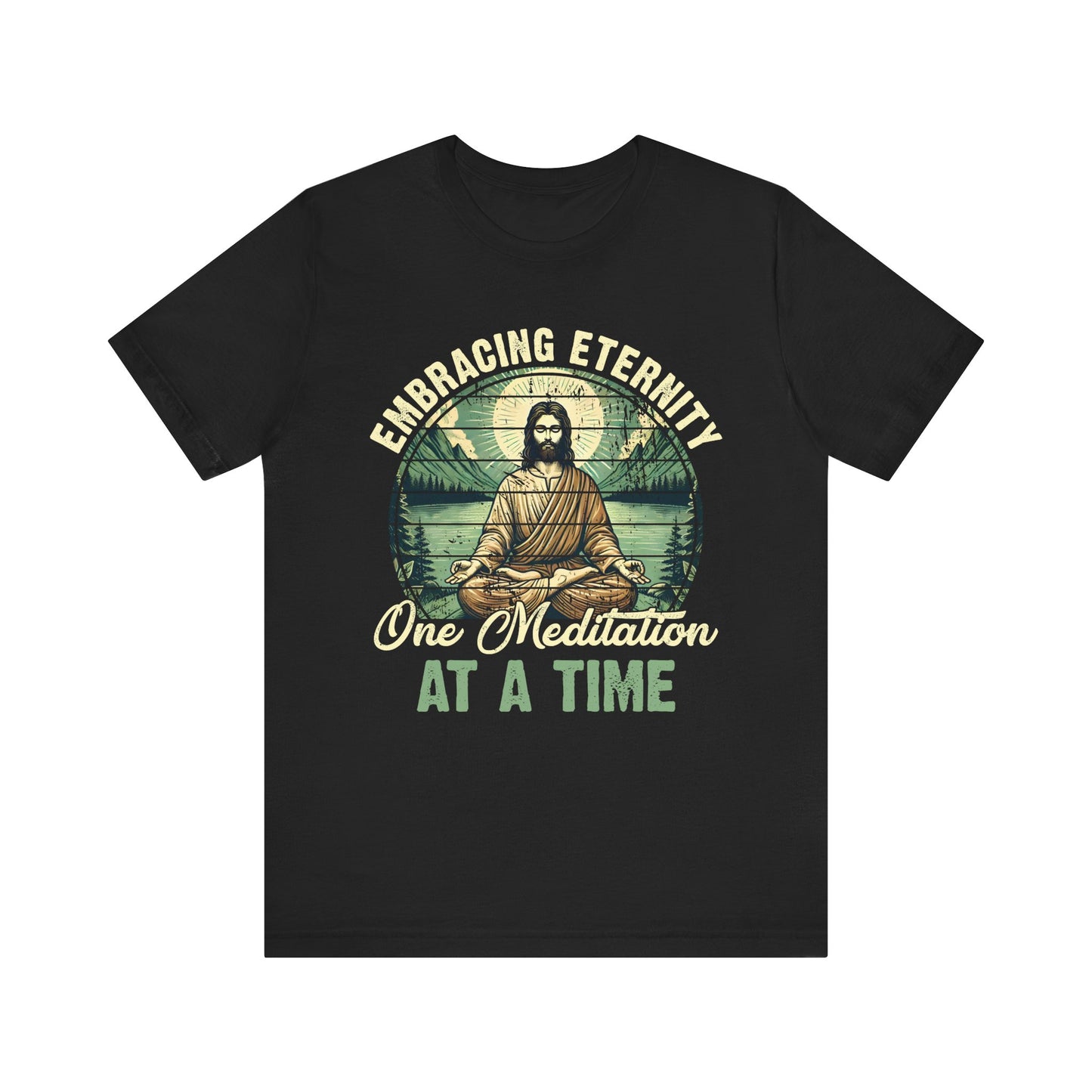 Embracing Eternity Shirt – Christian Yoga Jesus God Faith & Mindfulness Tee