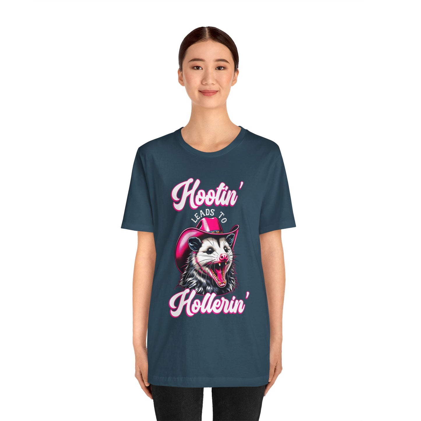 Opossum Hootin’ Hollerin’ 90s Vintage Retro Western T-Shirt