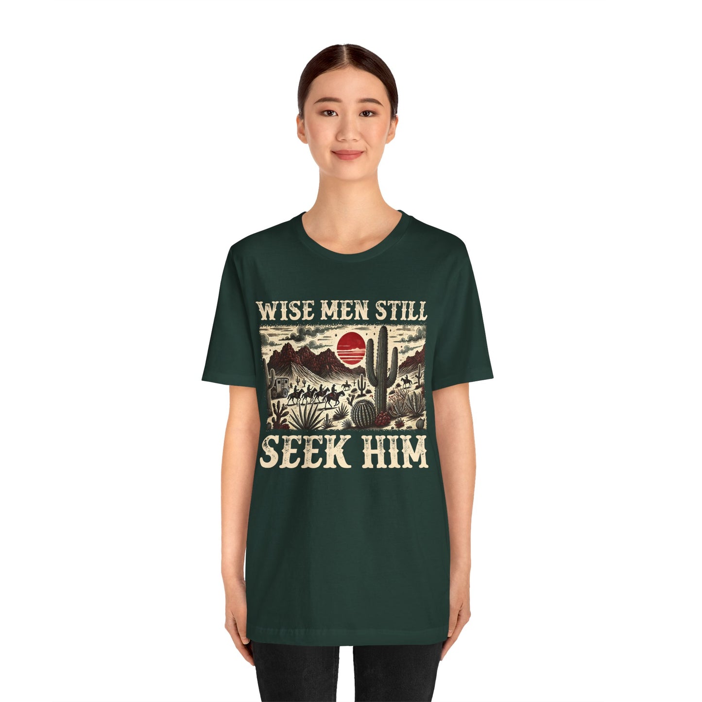 The Wise Men Seek Him Shirt – Desert Faith Western Christian Rodeo Tee