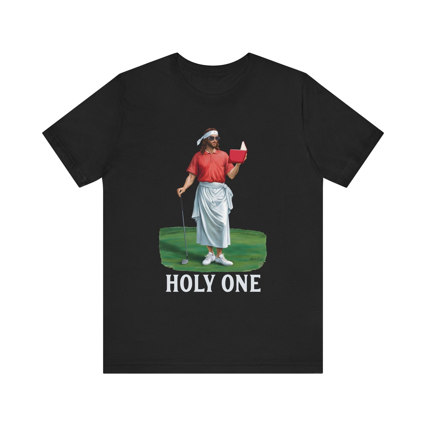 Jesus Golf Holy One Shirt – Funny Christian Faith & Sports Graphic Tee for Golfers