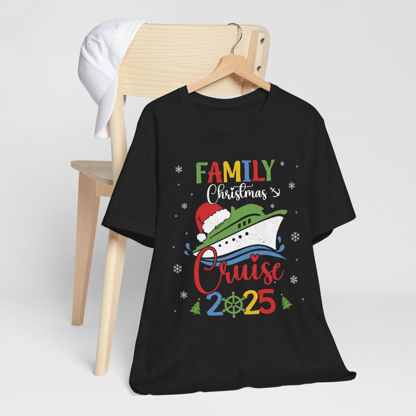 Family Christmas Cruise 2025 Shirt – Matching Cruisemas Family Vacation Tee, Holiday Boat Trip Outfit