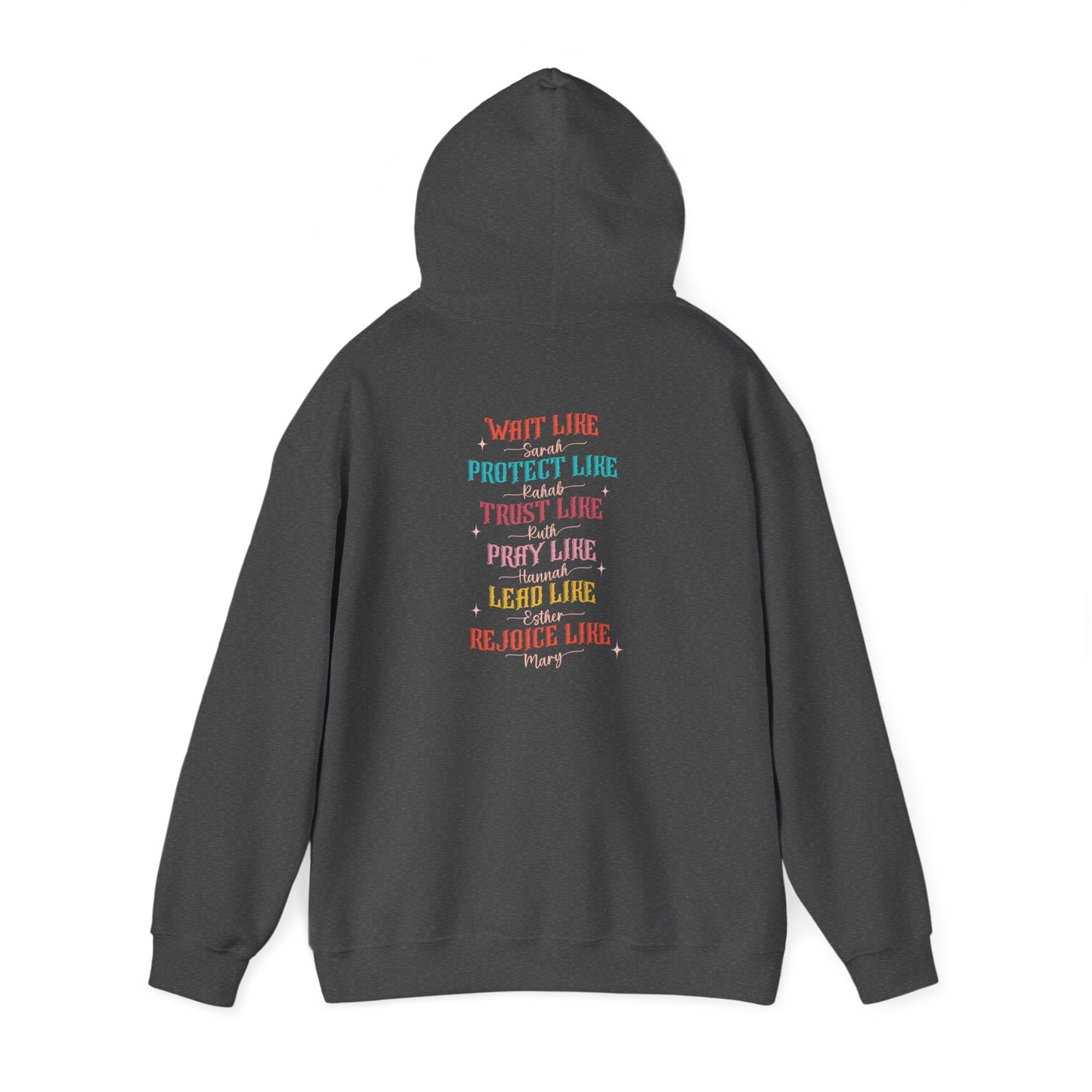 Faith Hoodie – Christian Inspirational Women of the Bible Trendy Pullover