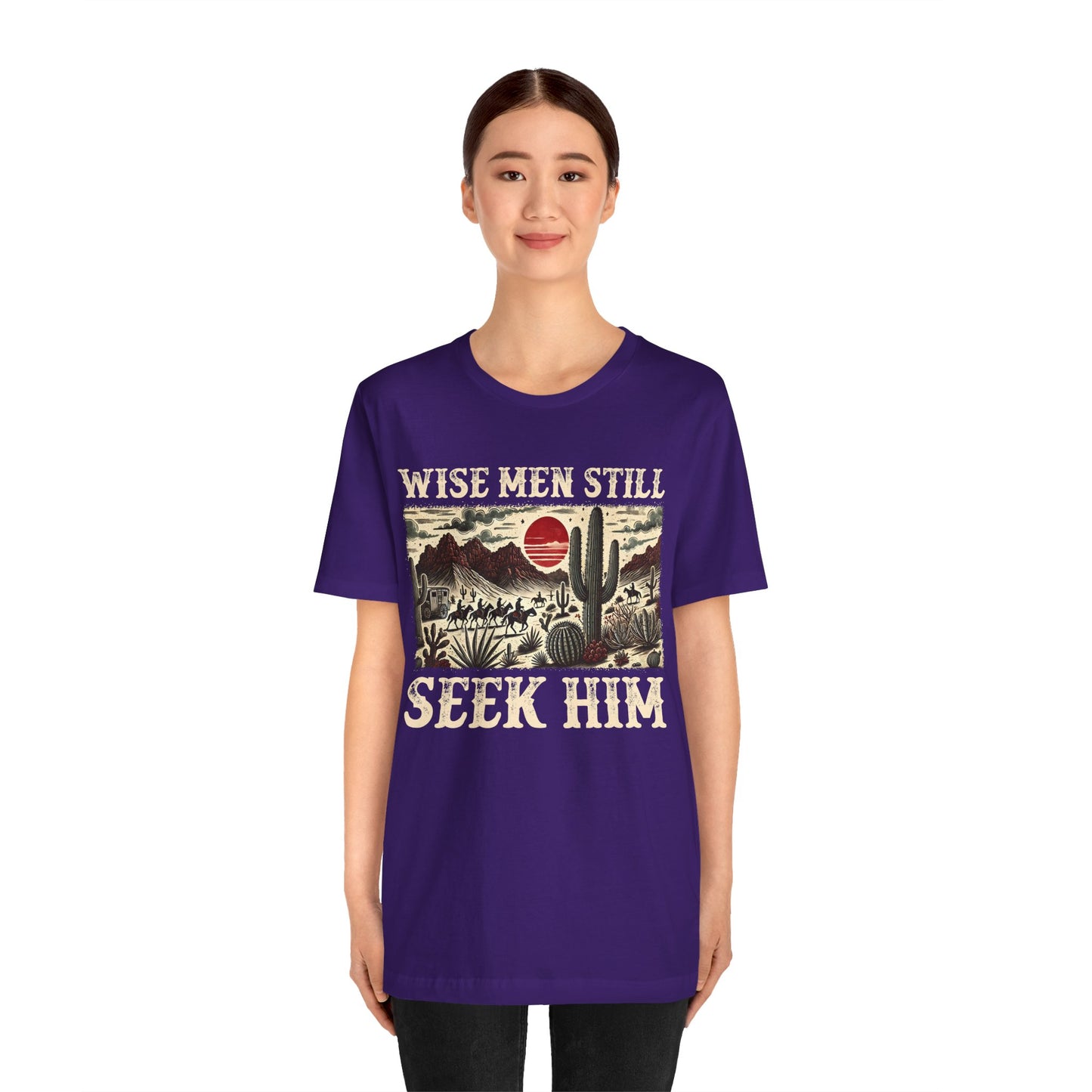 The Wise Men Seek Him Shirt – Desert Faith Western Christian Rodeo Tee