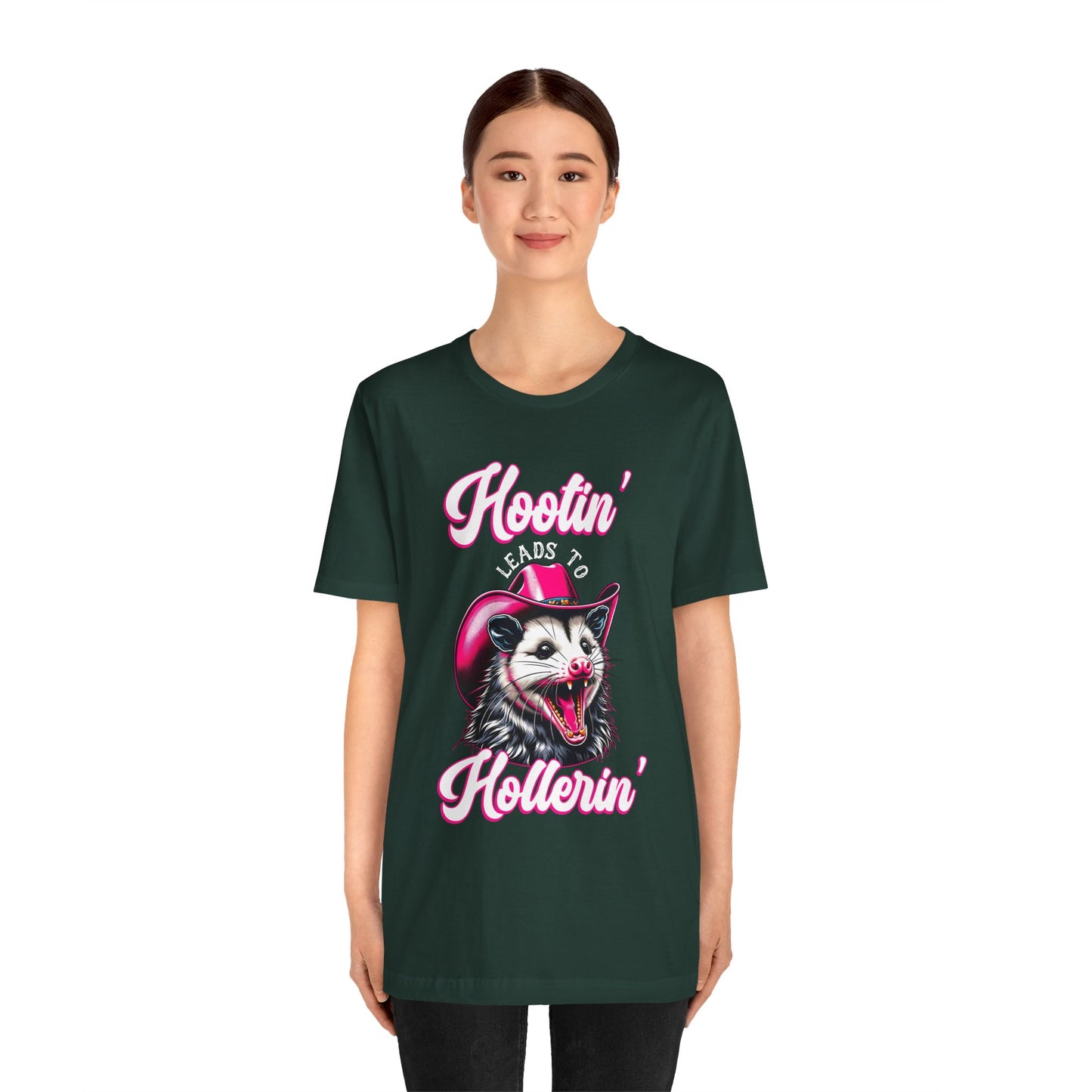 Opossum Hootin’ Hollerin’ 90s Vintage Retro Western T-Shirt