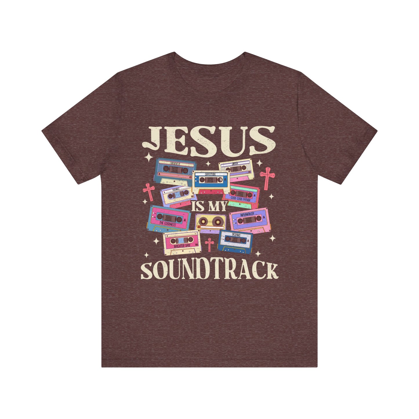 Jesus Is My Soundtrack Shirt – Christian Worship Music Faith Tee for Believers
