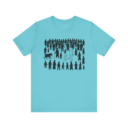 Jesus Pulling You from the Crowd Shirt – Christian Rescues Men Women Tee