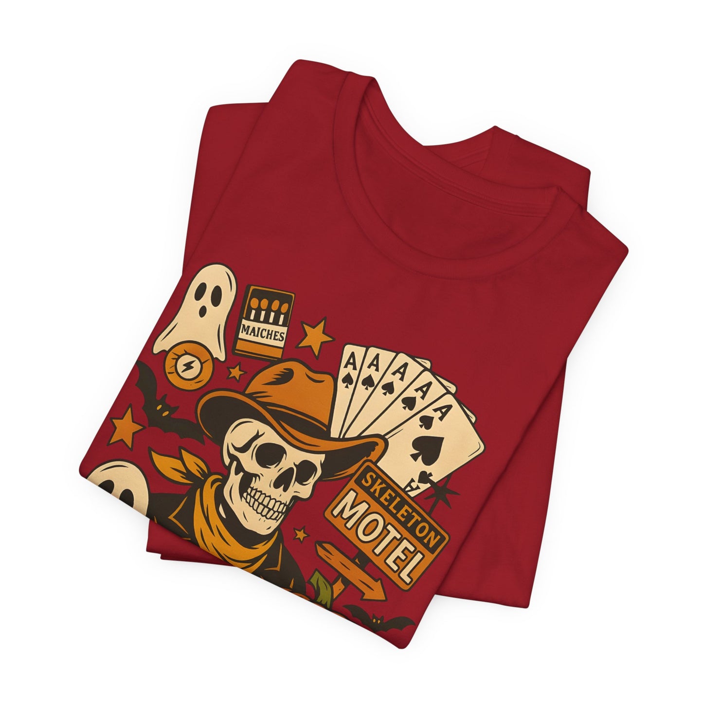 Have A Nice Night Shirt – Spooky Cowboy Skeleton Western Halloween Tee