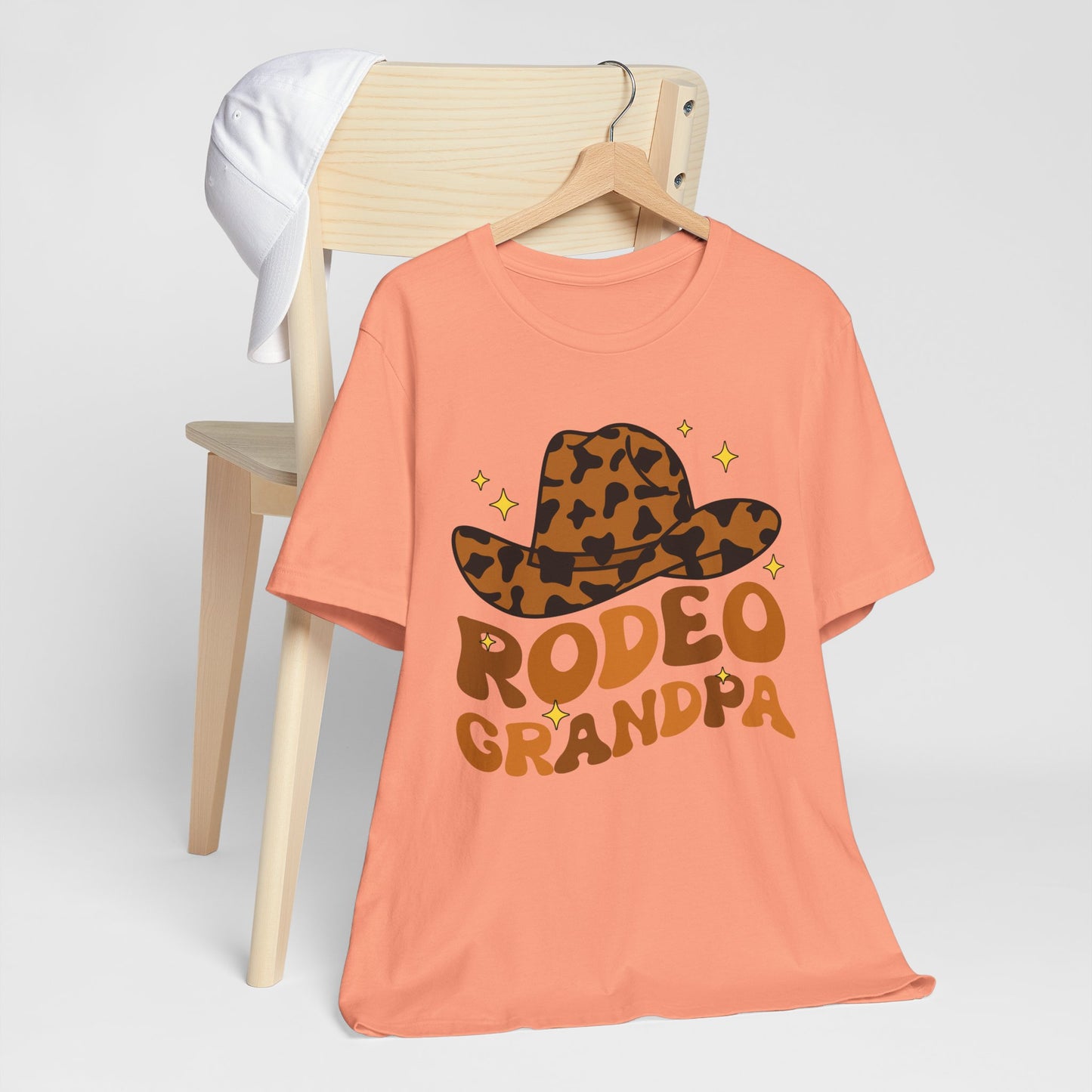 Western Rodeo Grandpa Shirt – Country Cowboy Birthday Matching Family Tee