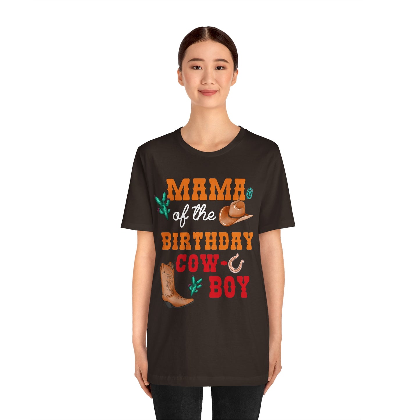 Howdy Mama of the Birthday Cowboy Shirt – Western Rodeo Party Matching Family Tee