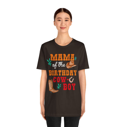 Howdy Mama of the Birthday Cowboy Shirt – Western Rodeo Party Matching Family Tee