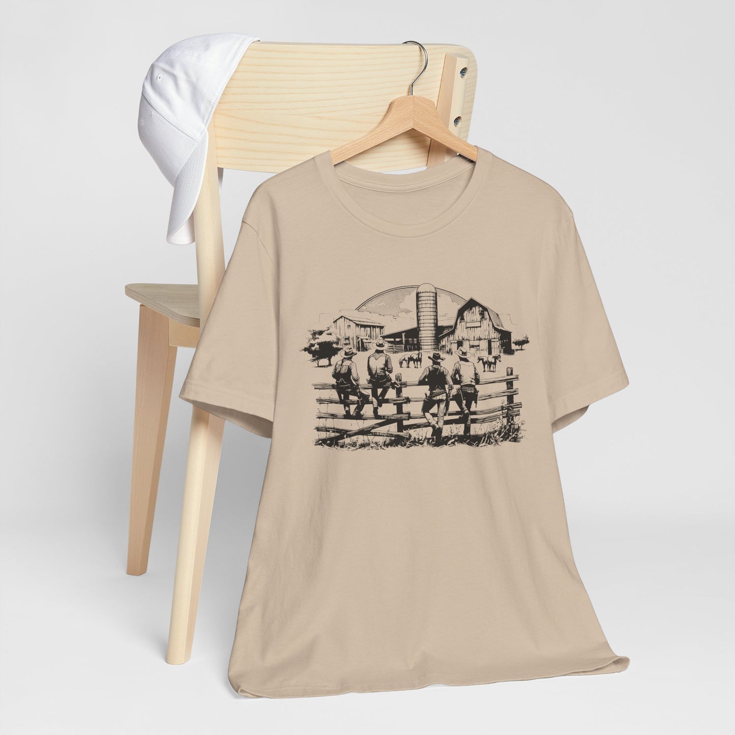 Western Cowboy Horse Racing Shirt – Texas Rodeo Country Cowgirl Tee