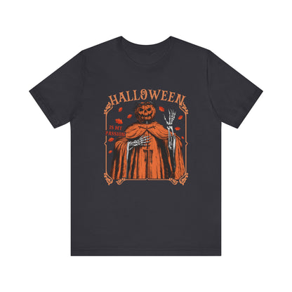 Halloween Is My Passion Jesus Cross Christian Jack O Lantern T-Shirt