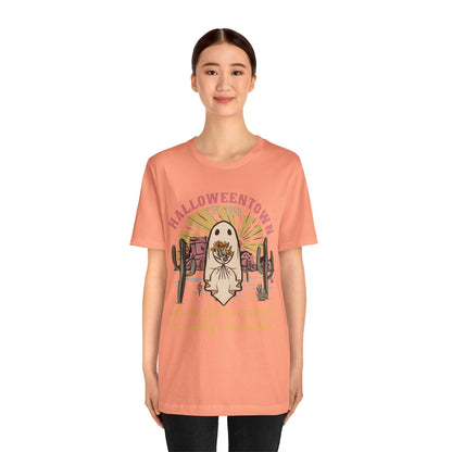 Halloweentown Est. 1998 Shirt – Retro Western Ghost Pumpkin Rodeo Tee