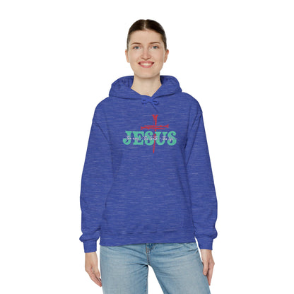 The Way Truth Life Christ Jesus Cross Nails Christian Bible Hoodie