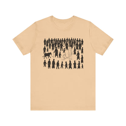 Jesus Pulling You from the Crowd Shirt – Christian Rescues Men Women Tee