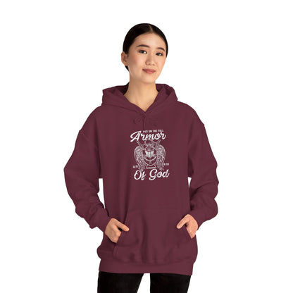 Put On The Full Armor Of God Jesus Christ Faith King Men Hoodie
