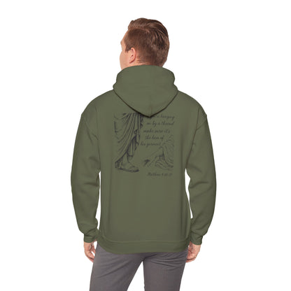 Hem of His Garment Hoodie – Matthew Bible Verse Christian Faith Pullover