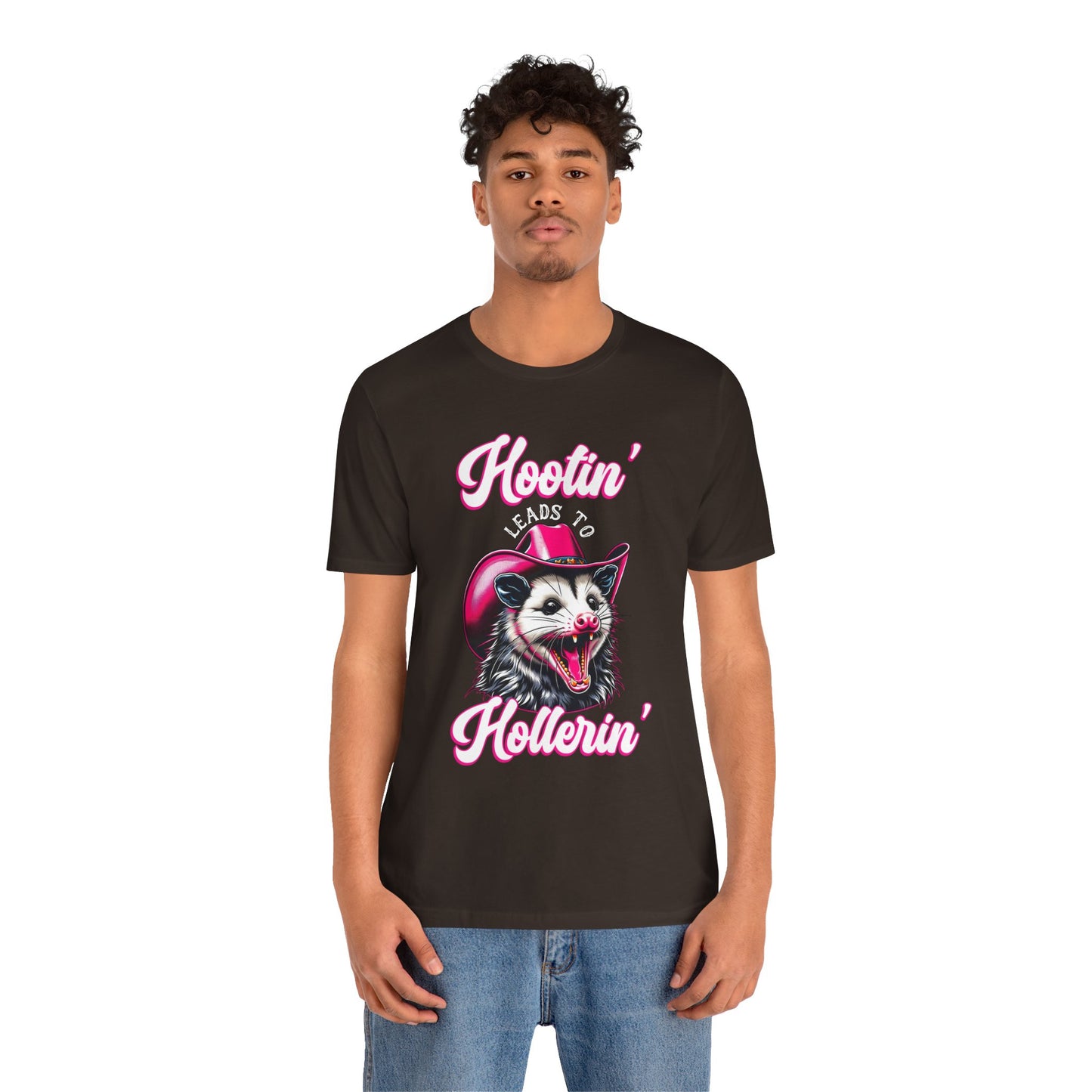 Opossum Hootin’ Hollerin’ 90s Vintage Retro Western T-Shirt