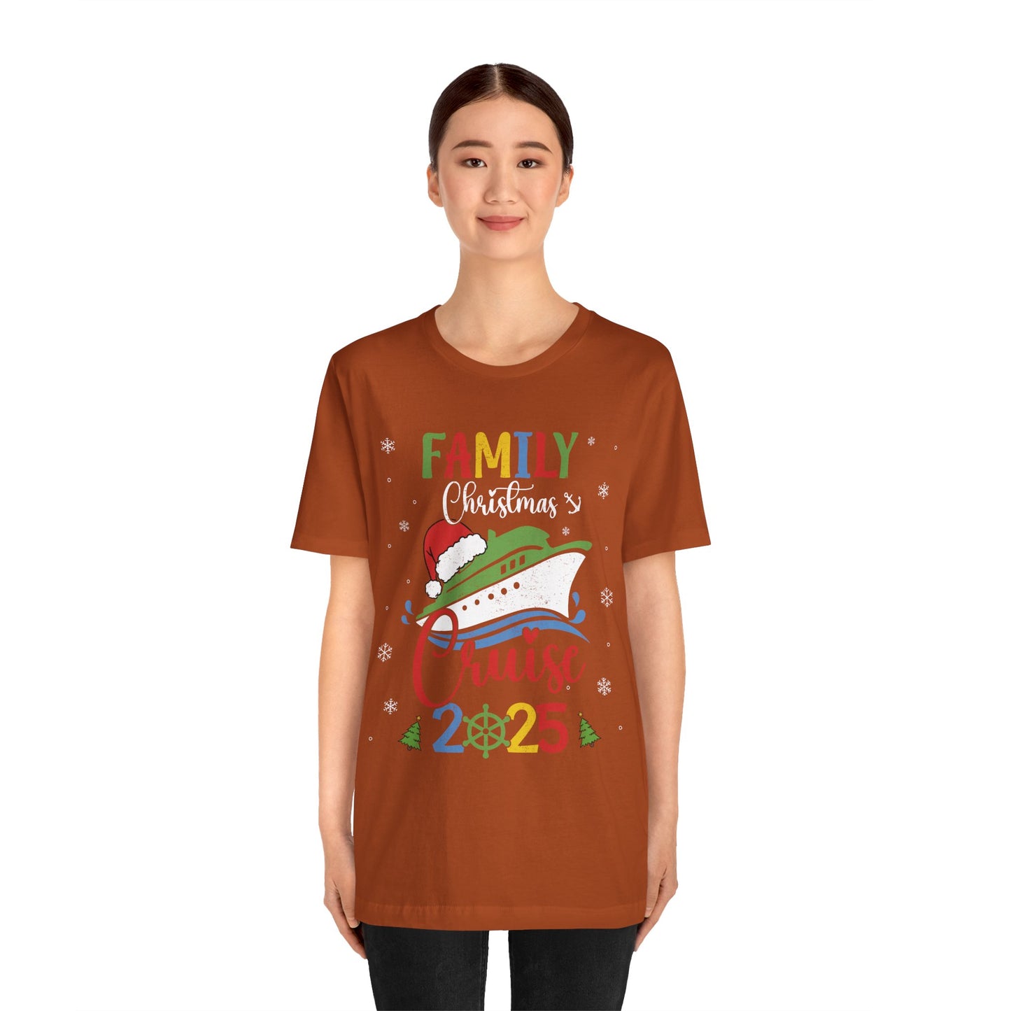 Family Christmas Cruise 2025 Shirt – Matching Cruisemas Family Vacation Tee, Holiday Boat Trip Outfit