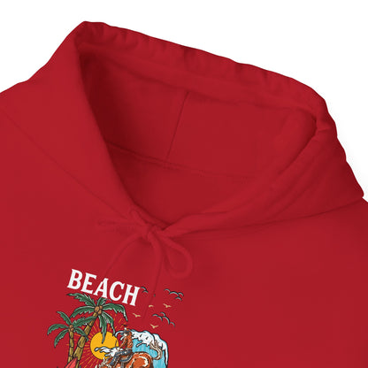 Beach Cowboy Hoodie – Tropical Palm Tree Western Rodeo Texas Pullover