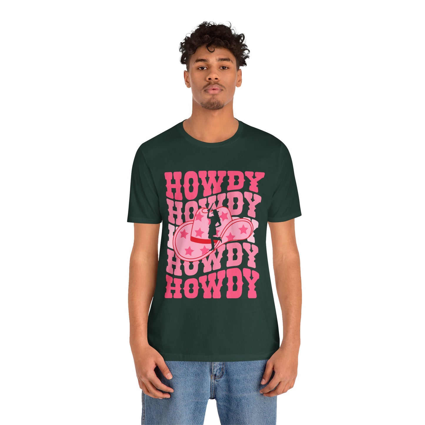 Howdy Pink Cowgirl Shirt – Disco Western Rodeo Country Girl Tee