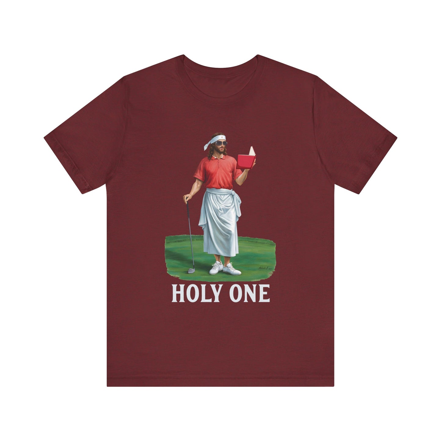 Jesus Golf Holy One Shirt – Funny Christian Faith & Sports Graphic Tee for Golfers