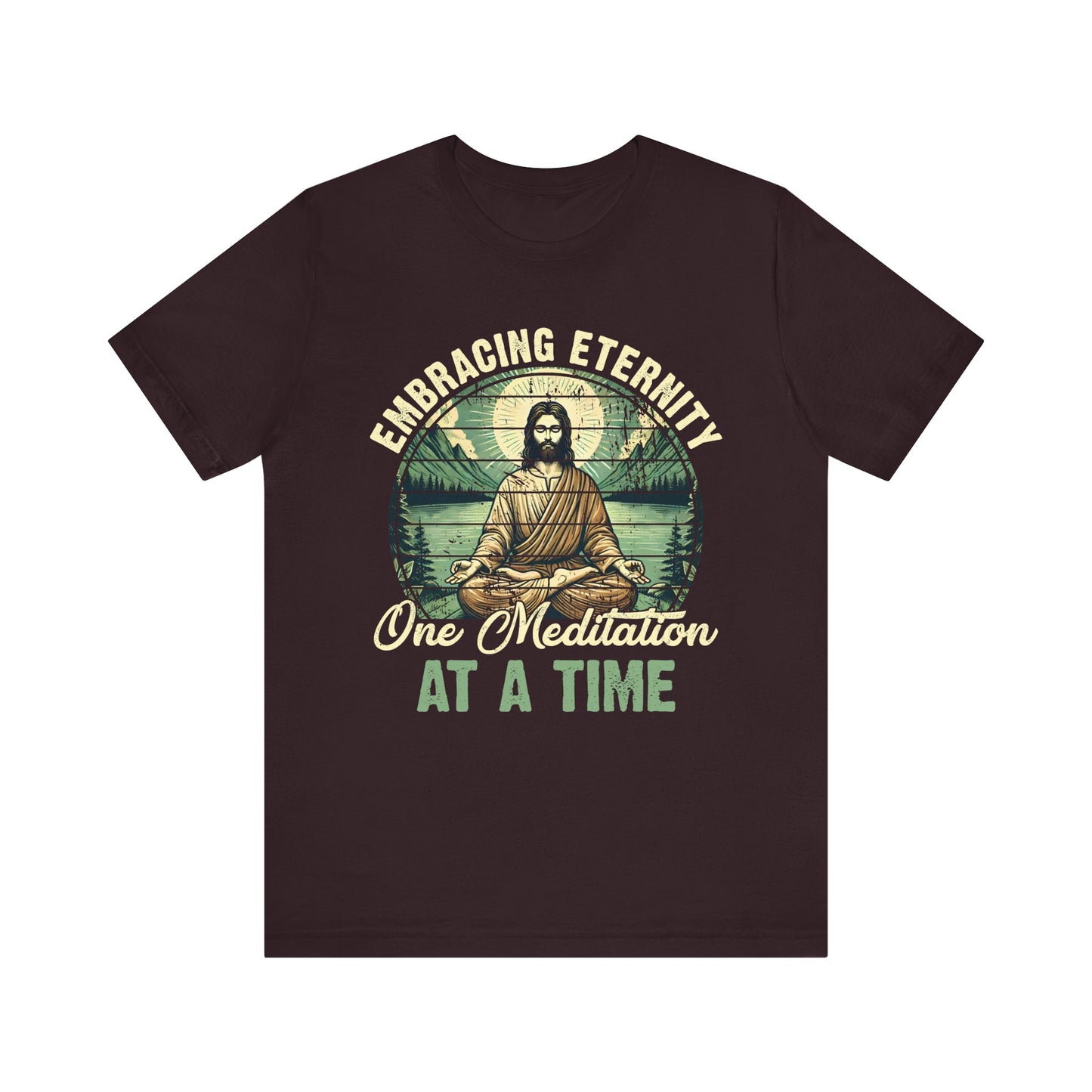 Embracing Eternity Shirt – Christian Yoga Jesus God Faith & Mindfulness Tee