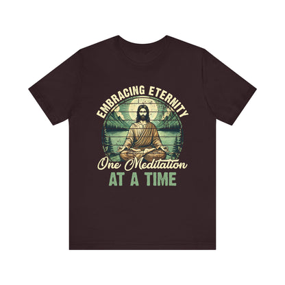 Embracing Eternity Shirt – Christian Yoga Jesus God Faith & Mindfulness Tee