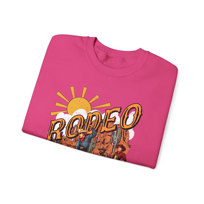 Rodeo Bull Rider Sweatshirt – Western Howdy Ranch Cowboys Bull Riding Pullover