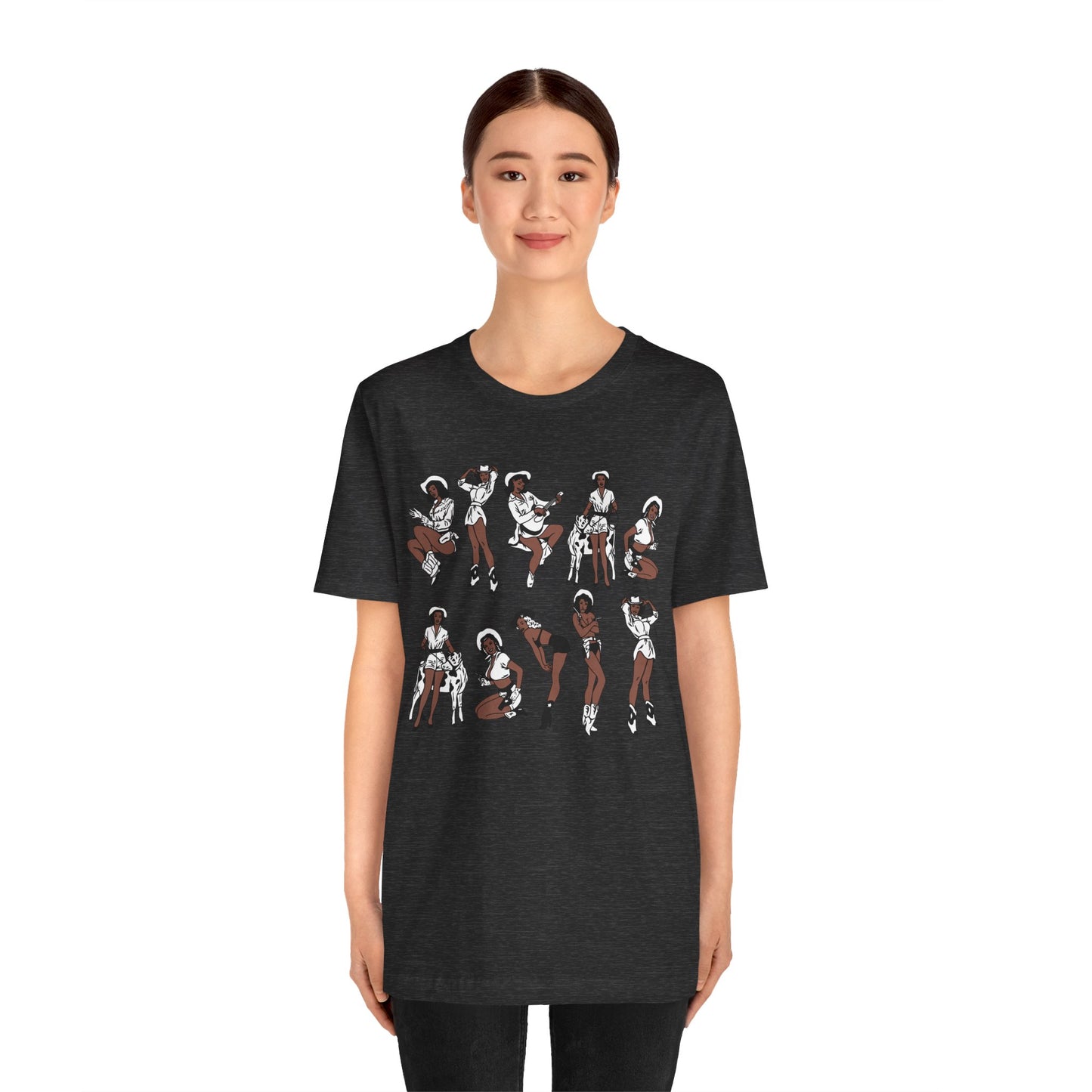 Howdy Pin Up Black Cowgirl Shirt – Western Rodeo Melanin Texas Tee