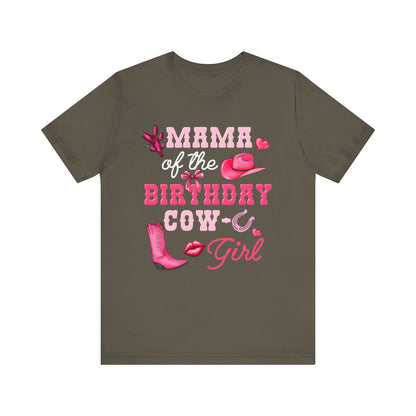 Howdy Mama of the Birthday Cowgirl Shirt – Western Rodeo Party Matching Family Tee