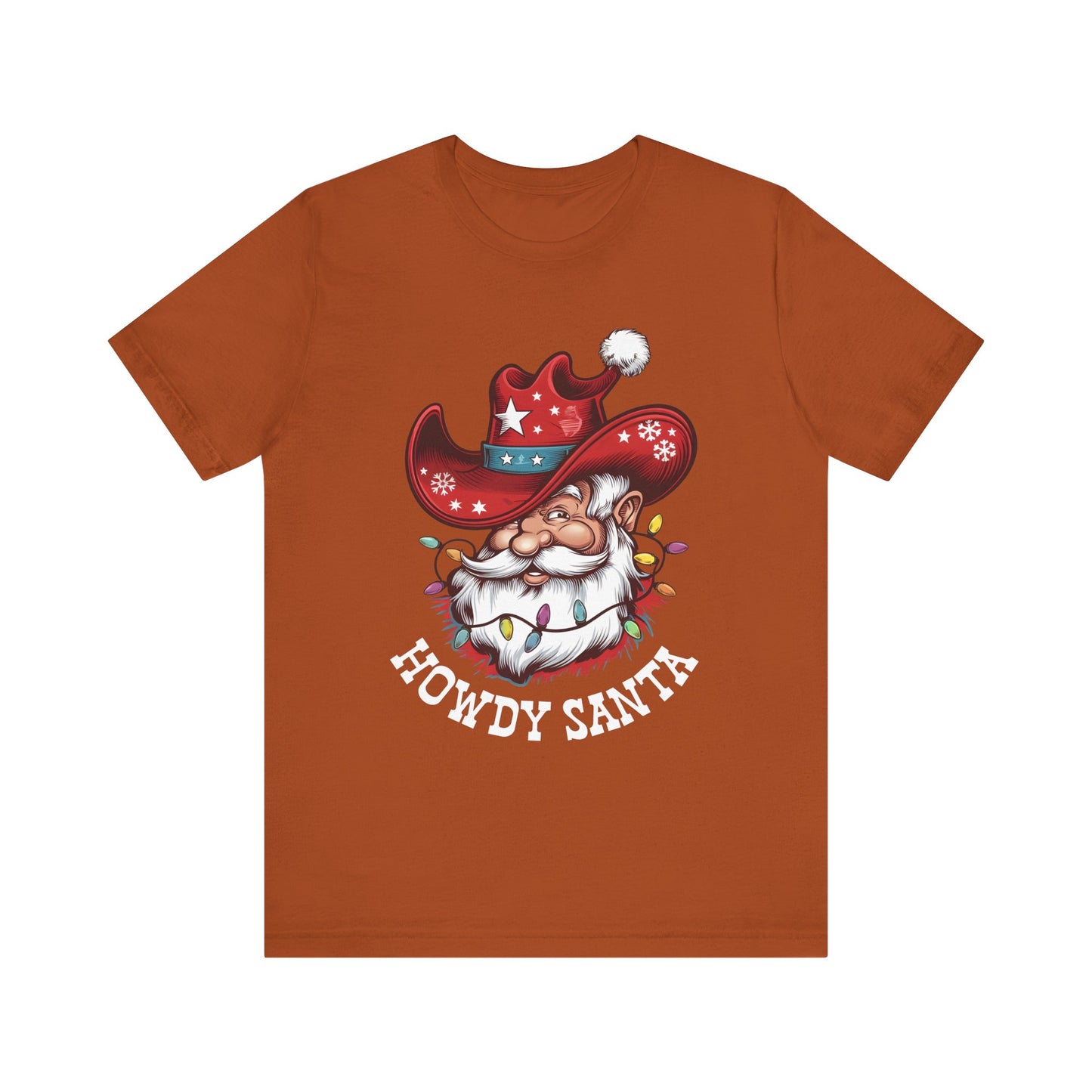 Howdy Santa Shirt – Funny Cowboy Western Christmas Holiday Costume Tee
