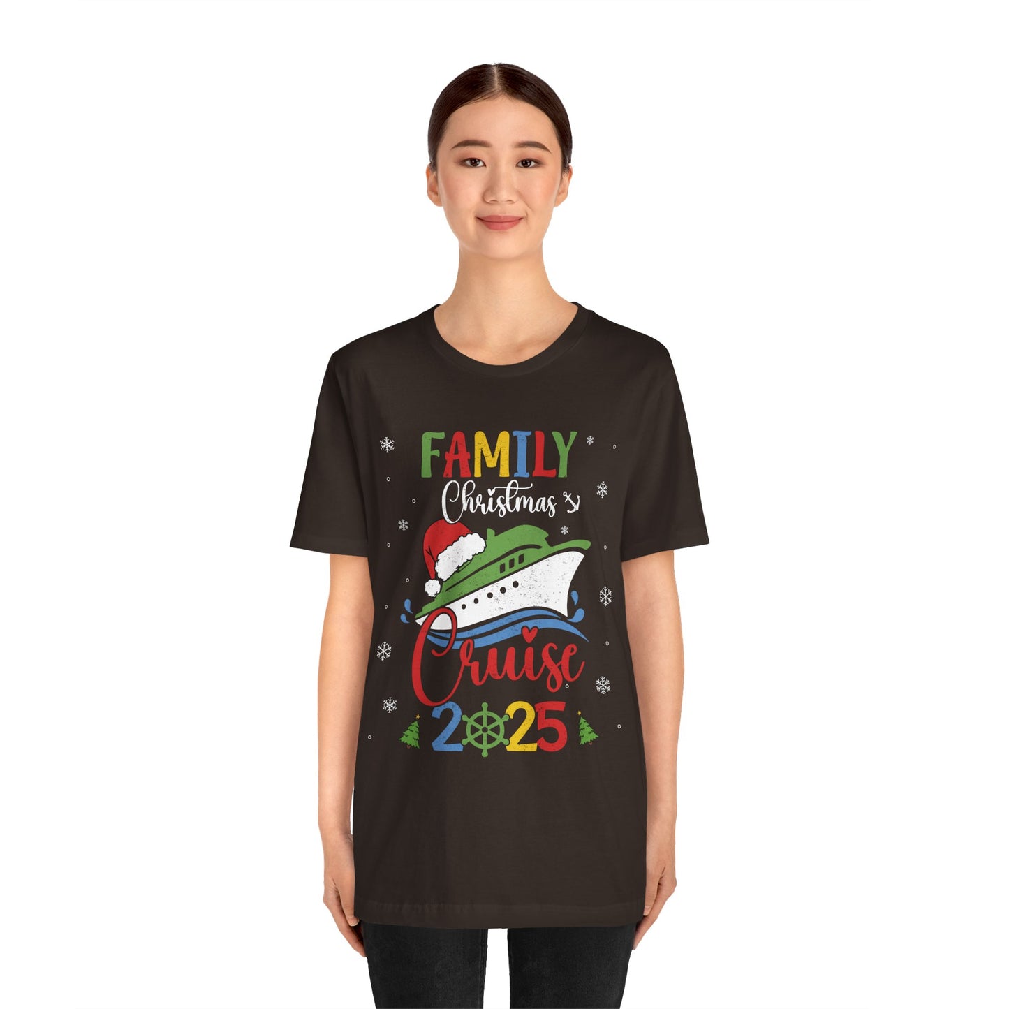 Family Christmas Cruise 2025 Shirt – Matching Cruisemas Family Vacation Tee, Holiday Boat Trip Outfit