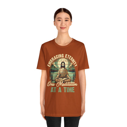 Embracing Eternity Shirt – Christian Yoga Jesus God Faith & Mindfulness Tee