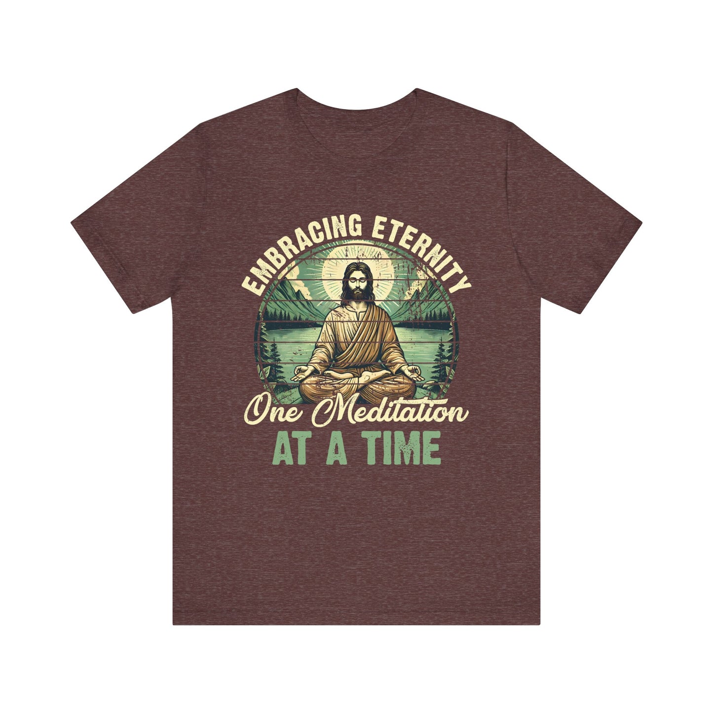 Embracing Eternity Shirt – Christian Yoga Jesus God Faith & Mindfulness Tee