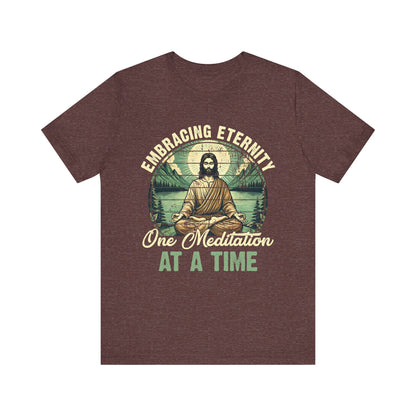 Embracing Eternity Shirt – Christian Yoga Jesus God Faith & Mindfulness Tee