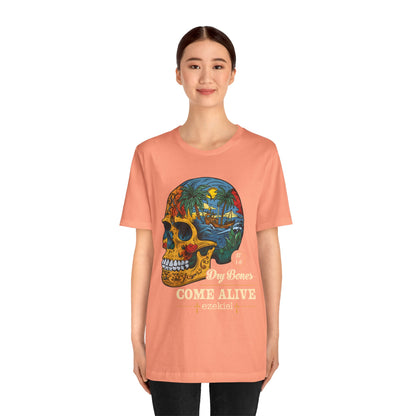 Dry Bones Come Alive Shirt – Christian Skull Ezekiel 37 Faith Graphic Tee