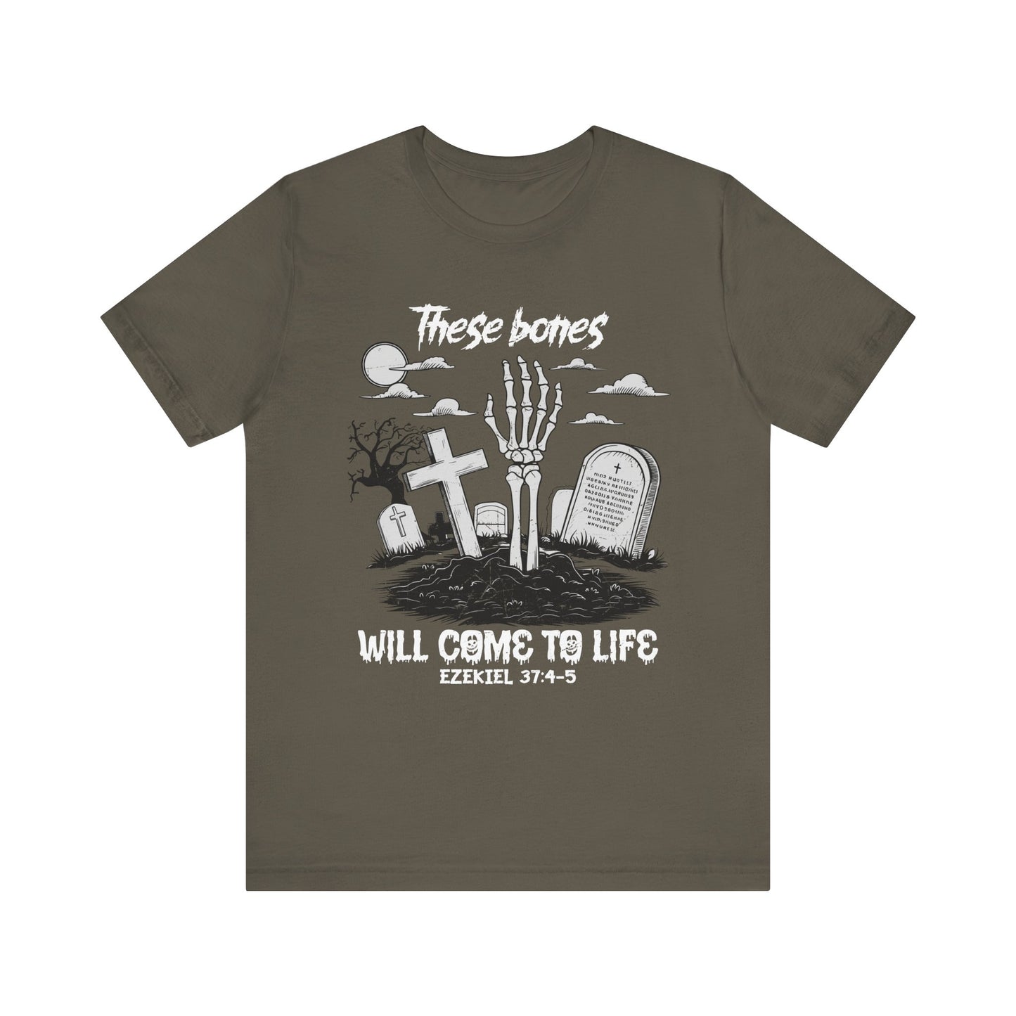 These Bones Will Come to Life Shirt – Christian Skeleton Halloween Tee