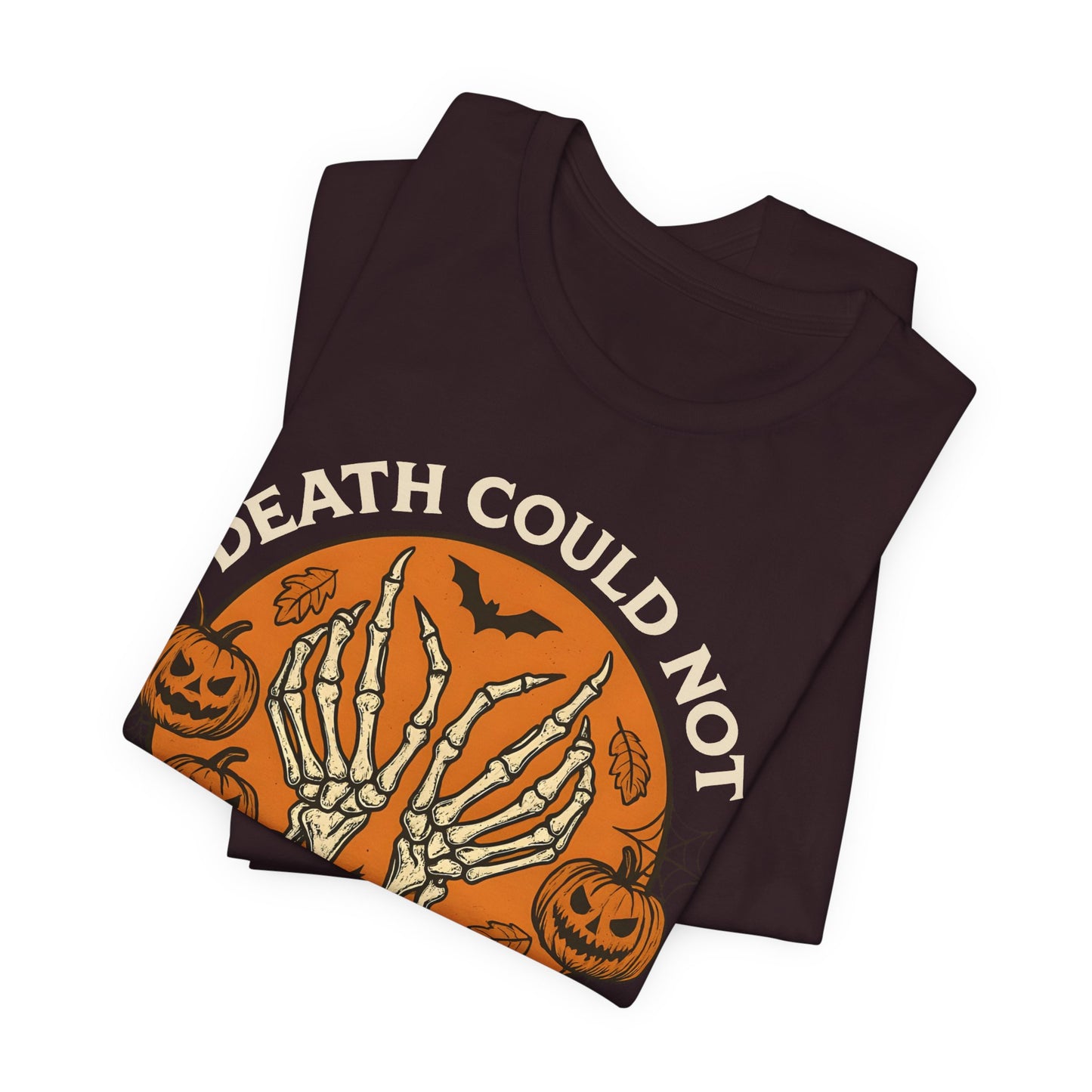Death Could Not Hold Him Shirt – Christian Skeleton Hands Halloween Tee