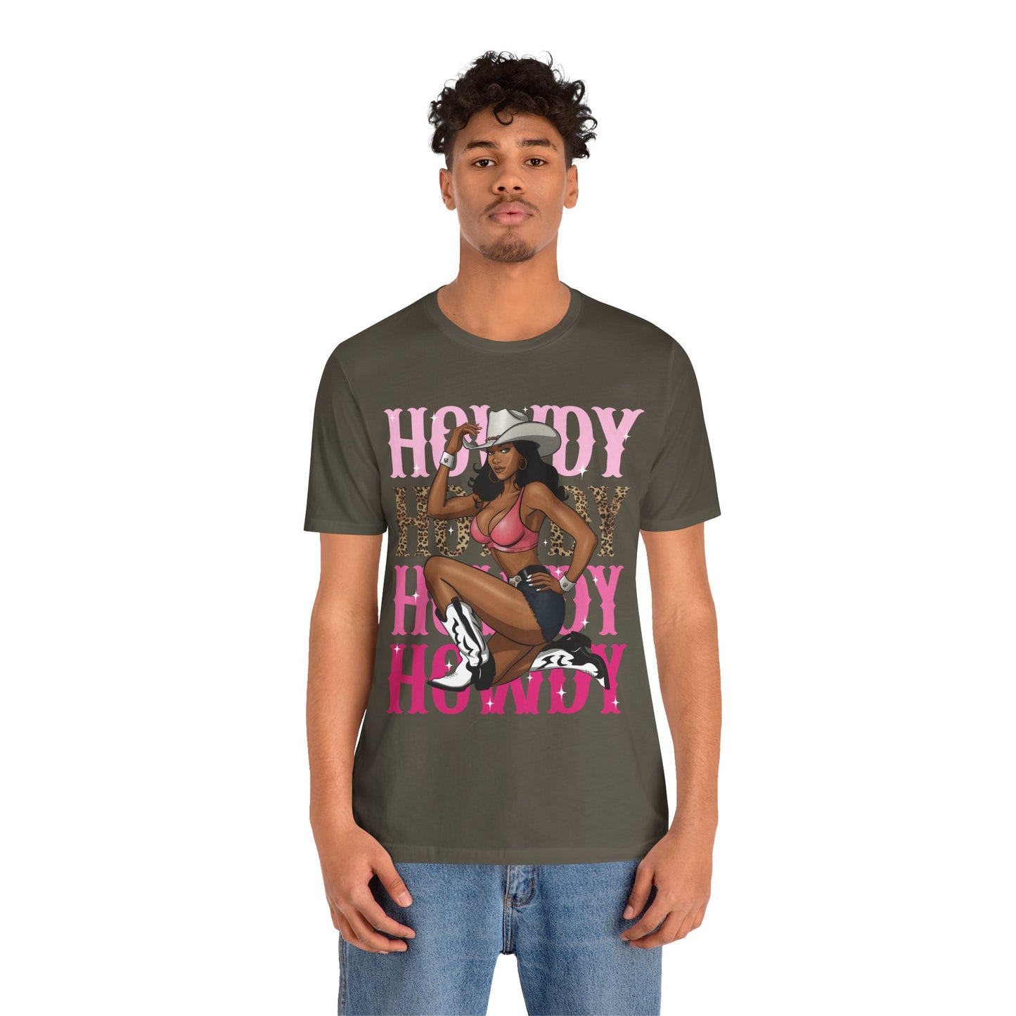 Howdy Black Cowgirl Shirt – Western Melanin Rodeo Queen Texas Tee